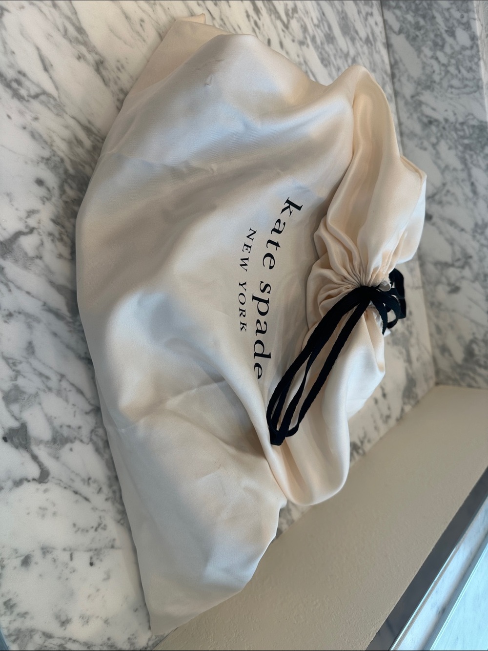 Kate Spade Black Nylon Belt Bag with Silver Hardware - Picture 10 of 10